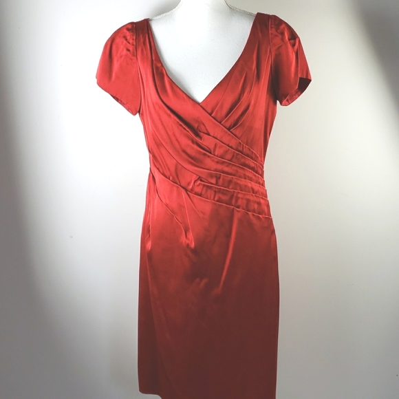 Carmen Marc Valvo Red Dress size 12